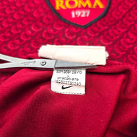 2018/19 Roma Home Football Shirt (L) Nike 16 De Rossi - Football Finery - FF304613