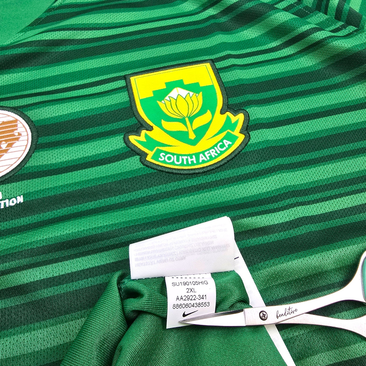 2018/19 South Africa Away Football Shirt (2XL) Nike (BNWTs) - Football Finery - FF305366
