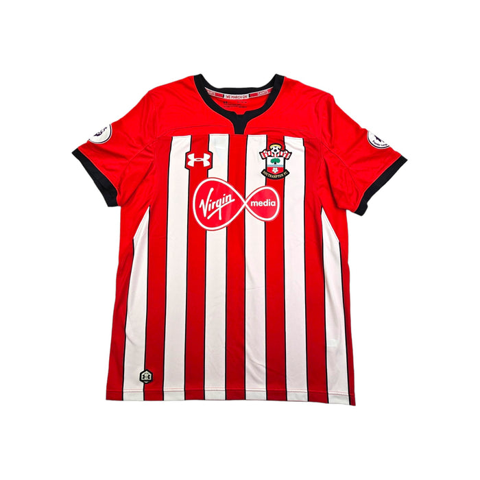 2018/19 Southampton Home Football Shirt (L) Under Armour - Football Finery - FF203316