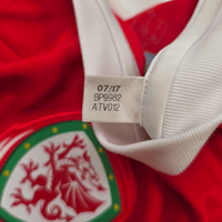 2018/19 Wales Home Football Shirt (XL) Adidas 11 Bale - Football Finery - FF303395