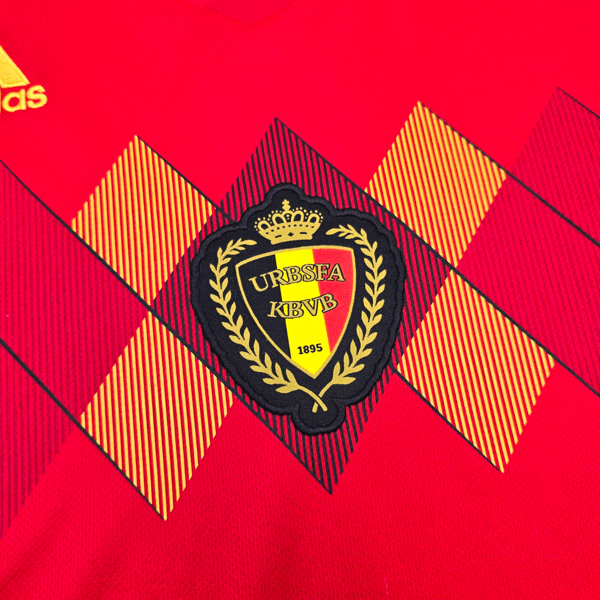 2018/20 Belgium Home Football Shirt (XL) Adidas - Football Finery - FF305242