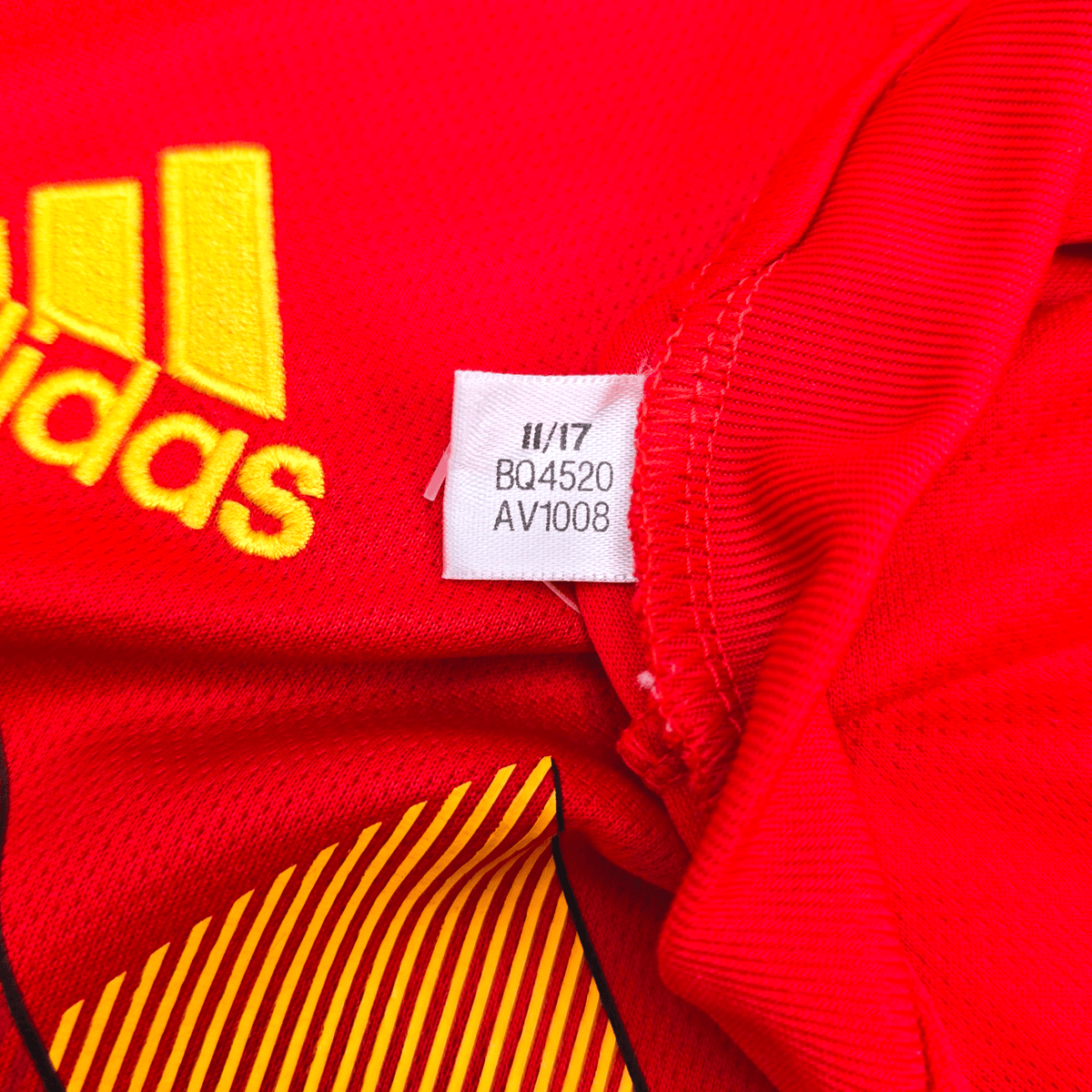 2018/20 Belgium Home Football Shirt (XL) Adidas - Football Finery - FF305242