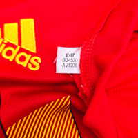 2018/20 Belgium Home Football Shirt (XL) Adidas - Football Finery - FF305242