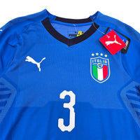 2018/20 Italy Home Football Shirt (XL) Puma 3 Chiellini (BNWTs) - Football Finery - FF306513