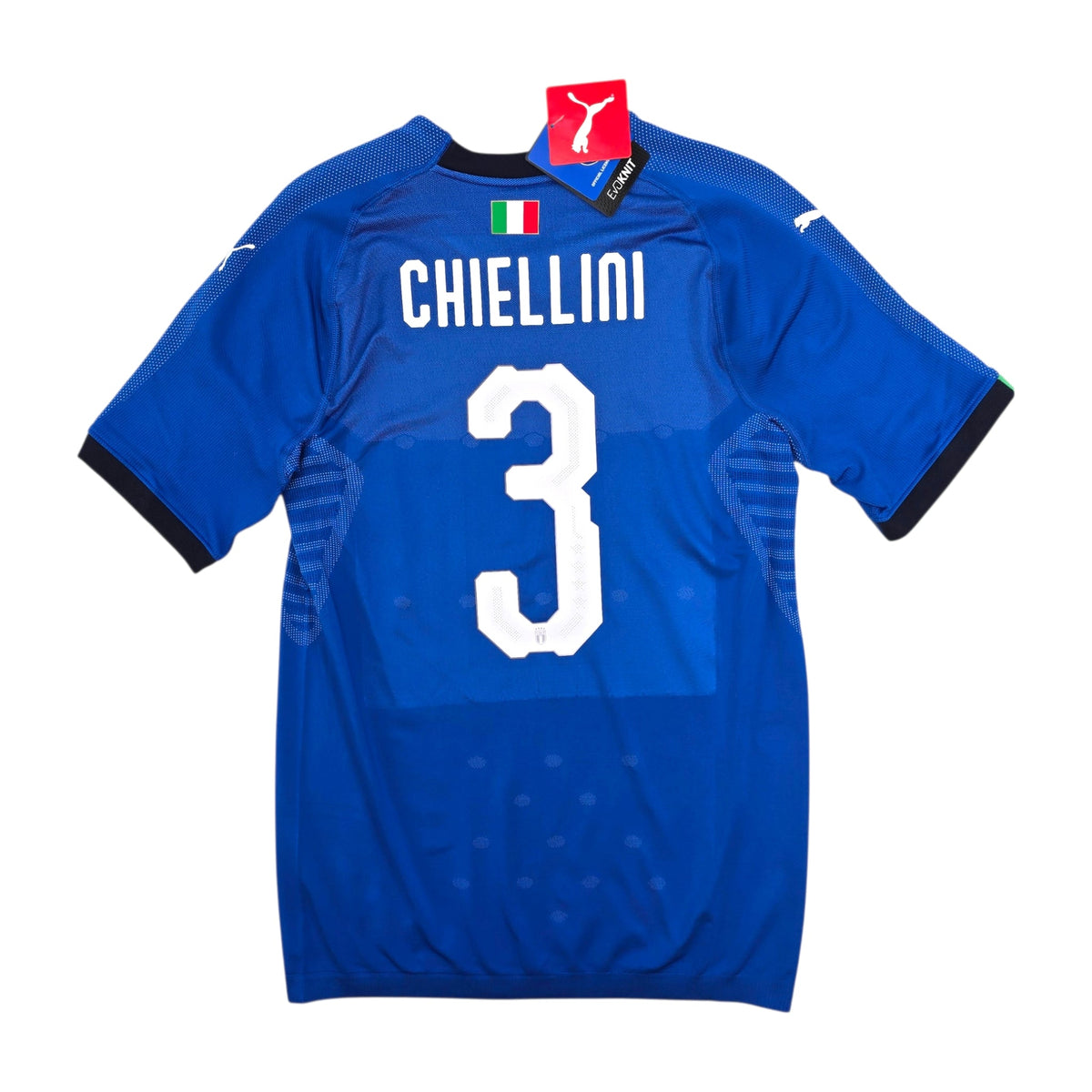 2018/20 Italy Home Football Shirt (XL) Puma 3 Chiellini (BNWTs) - Football Finery - FF306513
