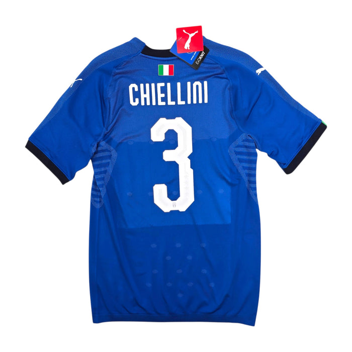 2018/20 Italy Home Football Shirt (XL) Puma 3 Chiellini (BNWTs) - Football Finery - FF306513