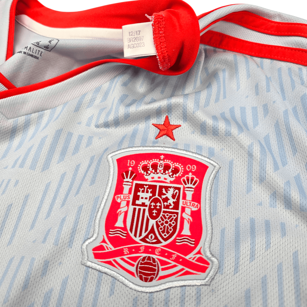 2018/20 Spain Away Football Shirt (XL) Adidas 21 Silva - Football Finery - FF301808