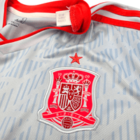 2018/20 Spain Away Football Shirt (XL) Adidas 21 Silva - Football Finery - FF301808
