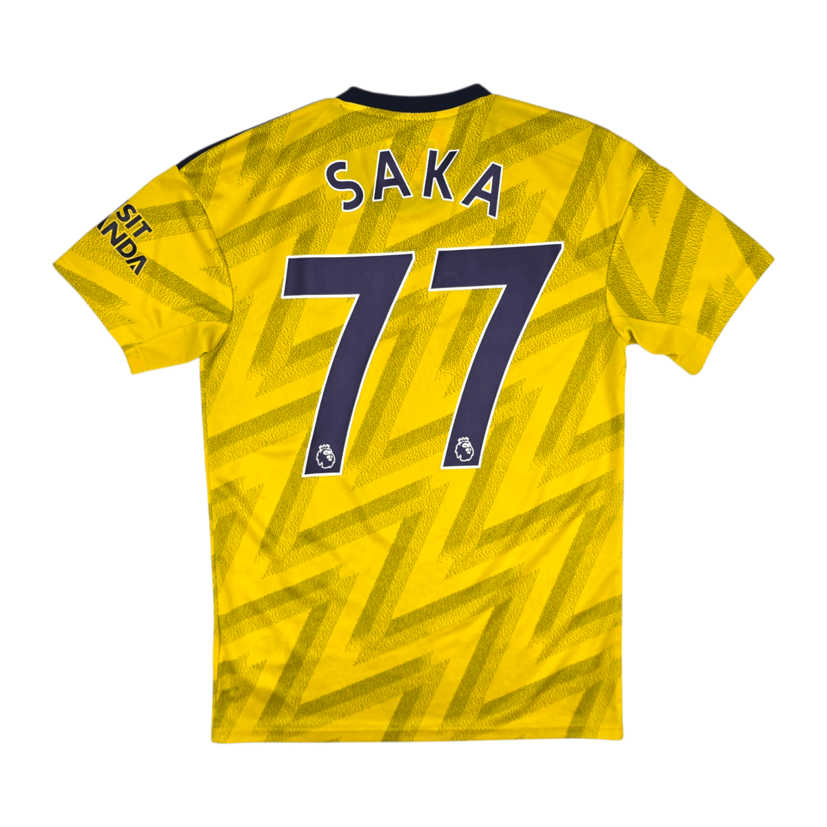 2019/20 Arsenal Away Football Shirt (S) Adidas 77 Saka - Football Finery - FF302638