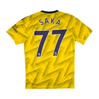 2019/20 Arsenal Away Football Shirt (S) Adidas 77 Saka - Football Finery - FF302638