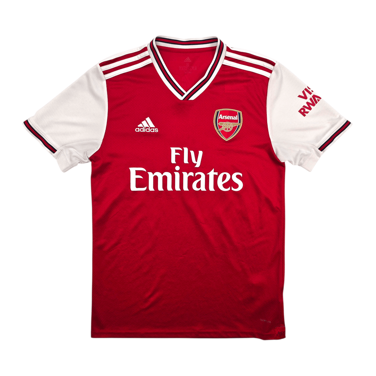 2019/20 Arsenal Home Football Shirt (S) Adidas 14 Aubameyang - Football Finery - FF303440