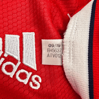 2019/20 Arsenal Home Football Shirt (S) Adidas 14 Aubameyang - Football Finery - FF303440