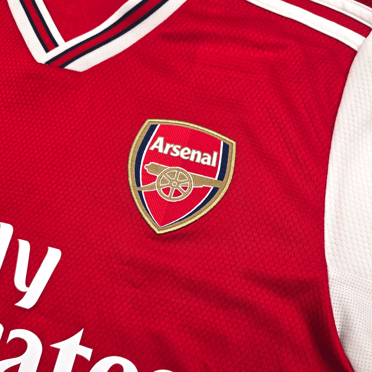2019/20 Arsenal Home Football Shirt (S) Adidas 14 Aubameyang - Football Finery - FF303440