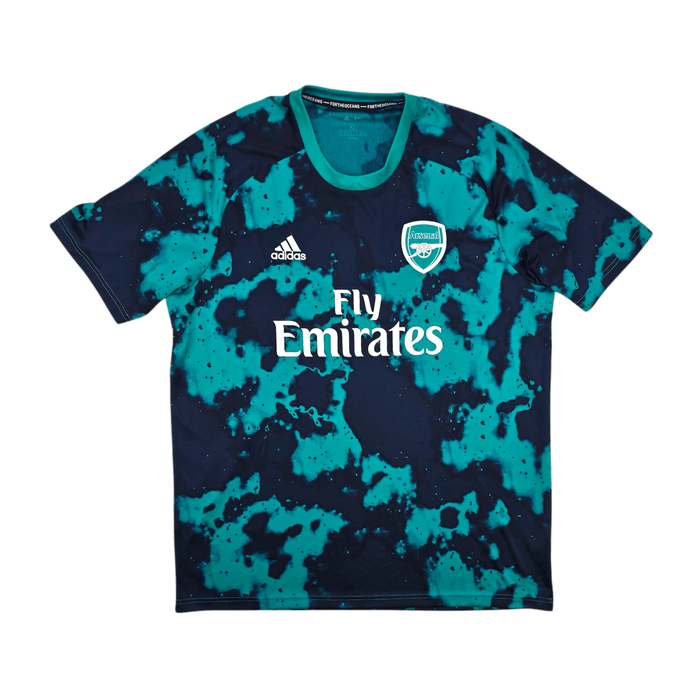 2019/20 Arsenal Pre - Match Shirt (XL) Adidas X PARLEY - Football Finery - FF301230