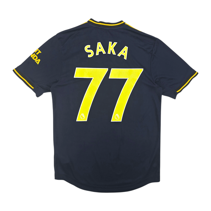 2019/20 Arsenal Third Football Shirt (S) Nike 77 Saka (Player Version) - Football Finery - FF302420
