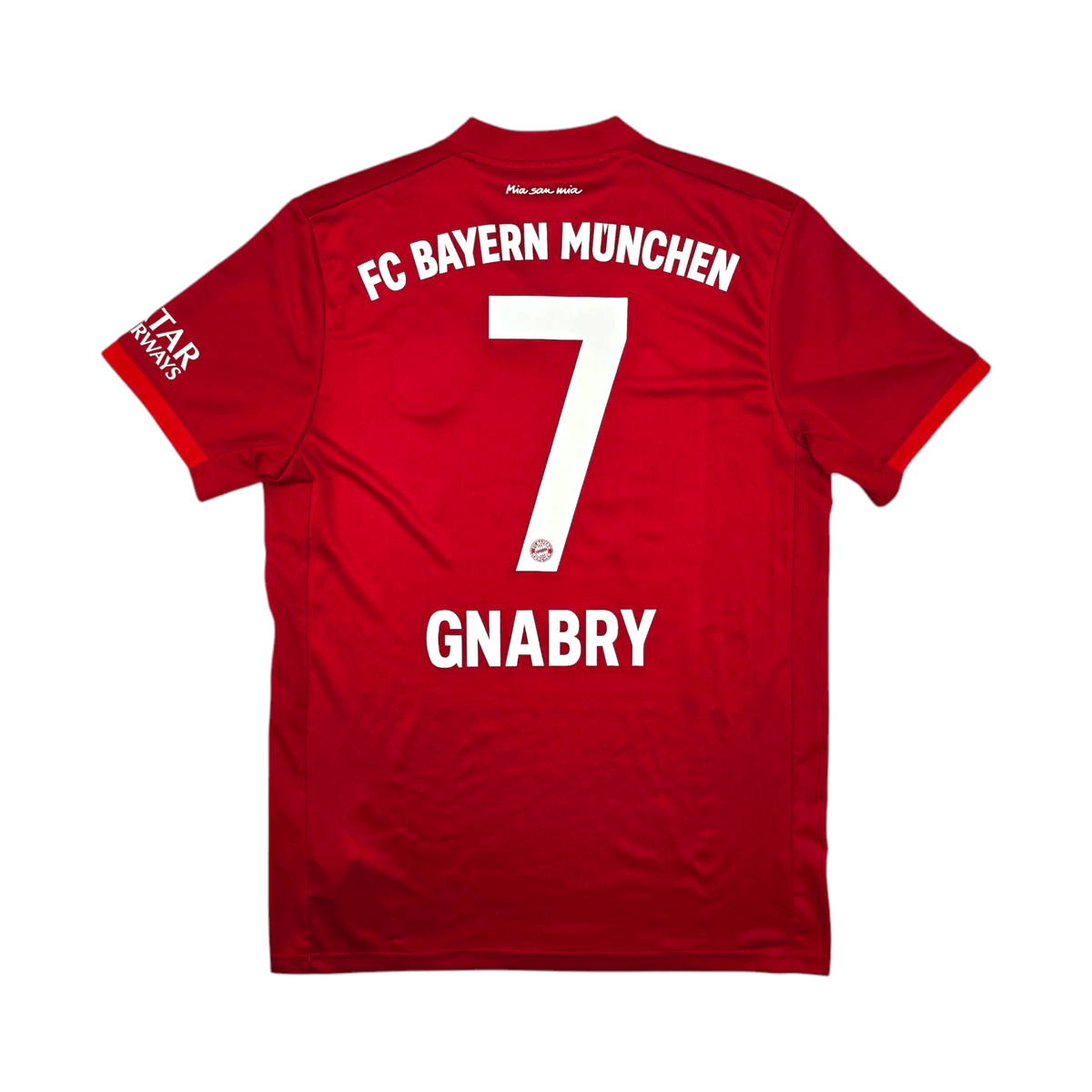 2019/20 Bayern Munich Home Football Shirt (S) Adidas 7 Gnabry - Football Finery - FF300757