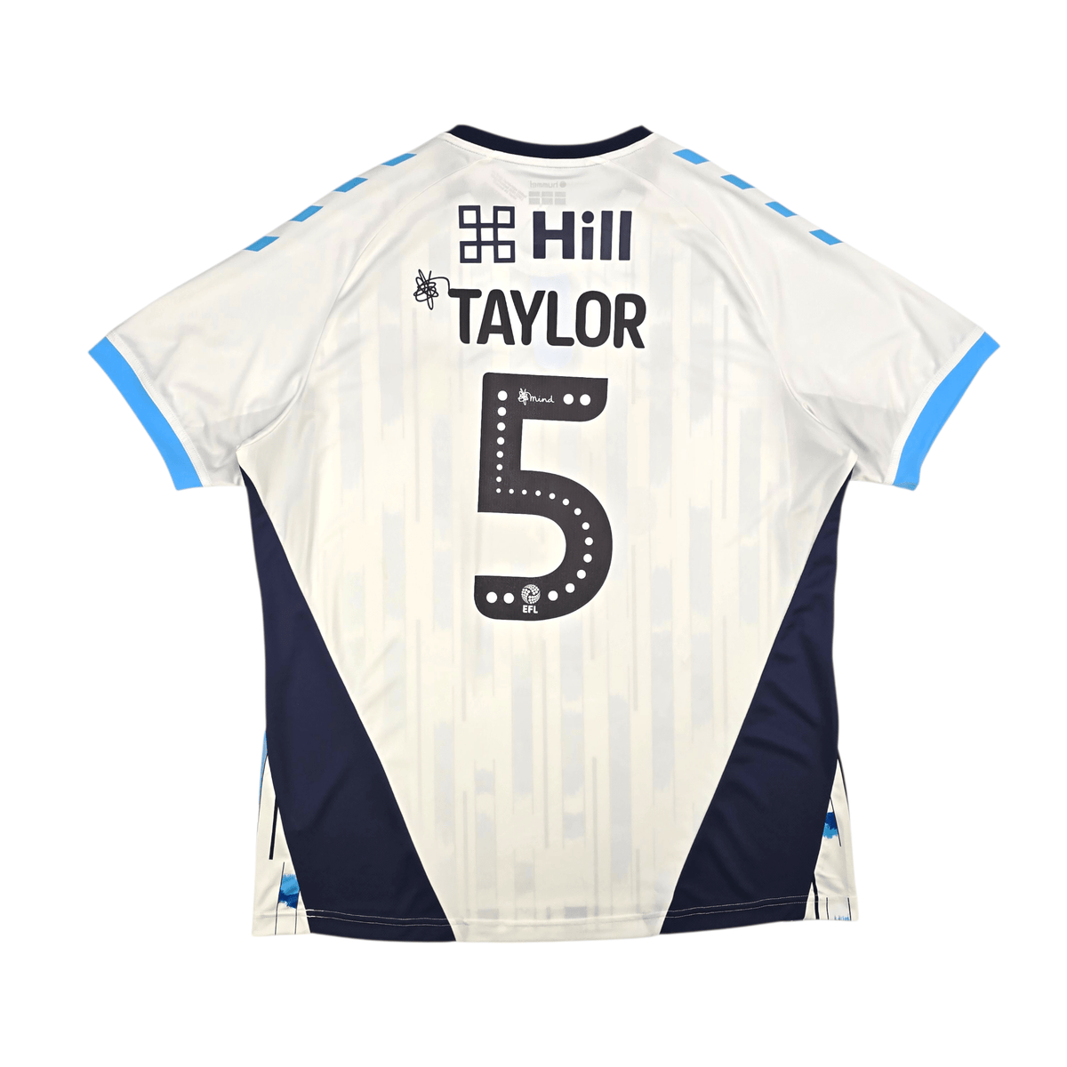 2019/20 Cambridge United Away Football Shirt (2XL) Hummel 5 Taylor - Football Finery - FF303336