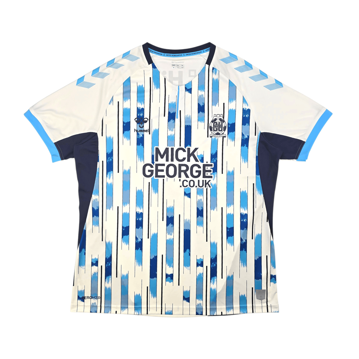 2019/20 Cambridge United Away Football Shirt (2XL) Hummel 5 Taylor - Football Finery - FF303336