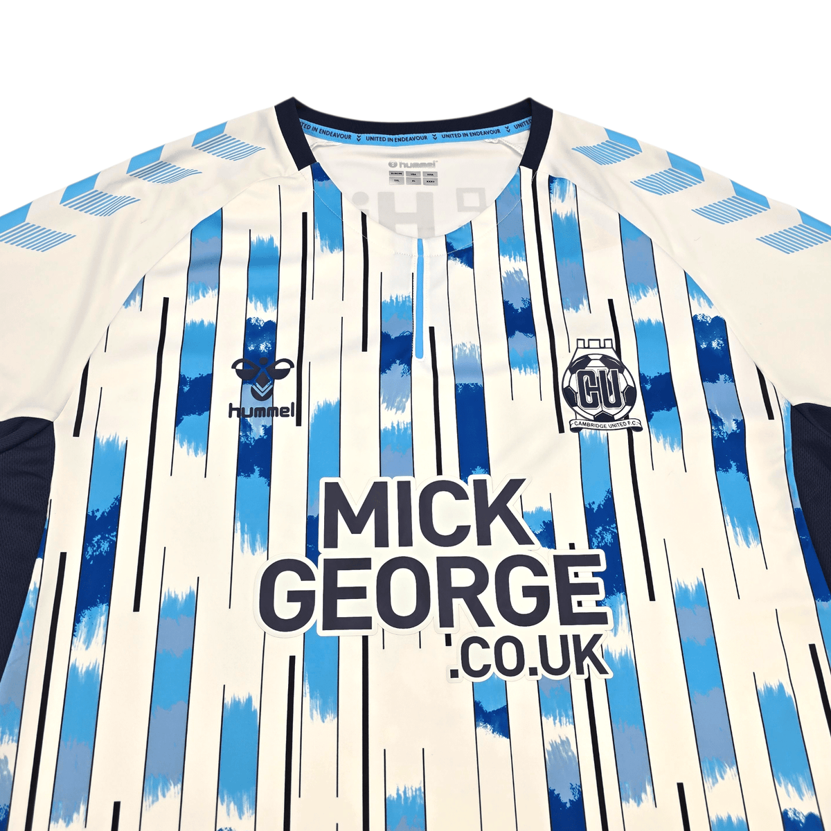 2019/20 Cambridge United Away Football Shirt (2XL) Hummel 5 Taylor - Football Finery - FF303336