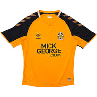 2019/20 Cambridge United Home Football Shirt (M) Hummel 30 Roles - Football Finery - FF305557