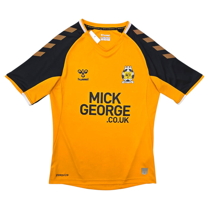 2019/20 Cambridge United Home Football Shirt (S) Hummel - Football Finery - FF305552
