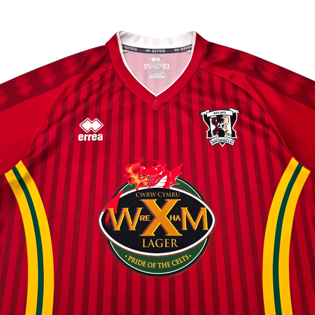 2019/20 Cefn Druids Away Football Shirt (XL) Errea - Football Finery - FF300918