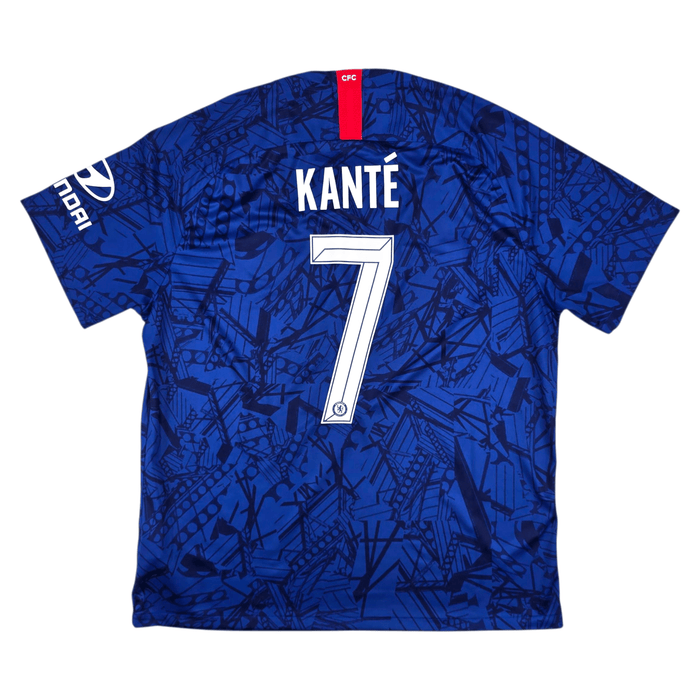 2019/20 Chelsea Home Football Shirt (XL) Nike 7 Kante - Football Finery - FF301254
