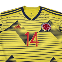 2019/20 Colombia Home Football Shirt (S) Adidas 14 L.Diaz - Football Finery - FF303278
