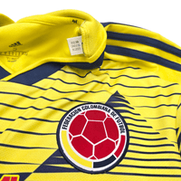 2019/20 Colombia Home Football Shirt (S) Adidas 14 L.Diaz - Football Finery - FF303278