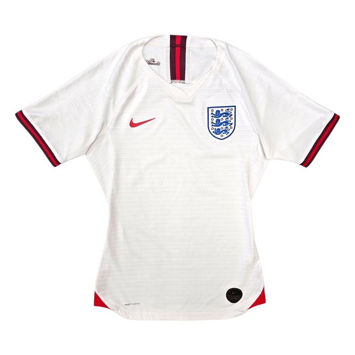 2019/20 England Home Football Shirt (XS) Nike | Player Version (Womens) - Football Finery - FF304508