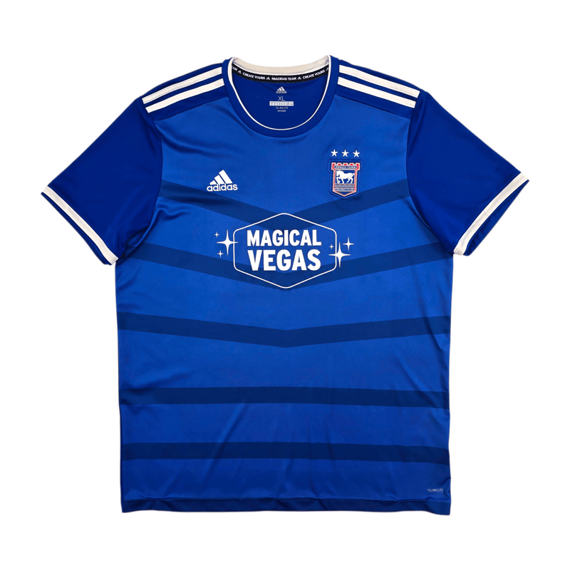 2019/20 Ipswich Town Home Football Shirt (XL) Adidas - Football Finery - FF305437