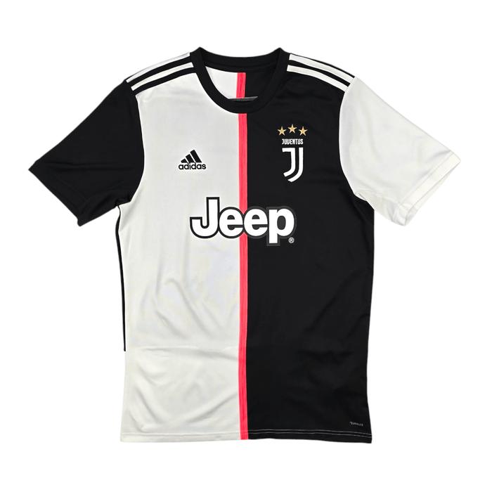 2019/20 Juventus Home Football Shirt (M) Adidas 7 Ronaldo - Football Finery - FF300946