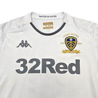 2019/20 Leeds United Home Football Shirt (L) Kappa 14 Nketiah (Centenary) - Football Finery - FF303729