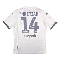 2019/20 Leeds United Home Football Shirt (L) Kappa 14 Nketiah (Centenary) - Football Finery - FF303729