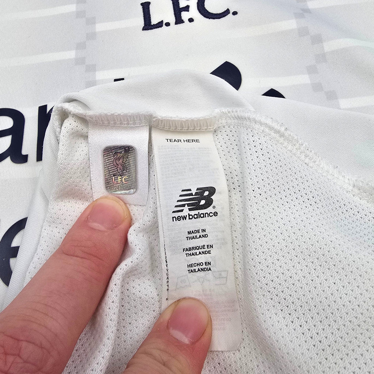 2019/20 Liverpool Away Football Shirt (M) New Balance 10 Mane - Football Finery - FF304423