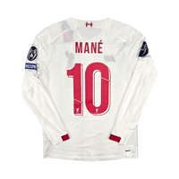 2019/20 Liverpool Away Football Shirt (S) New Balance #10 Mane - Football Finery - FF300959