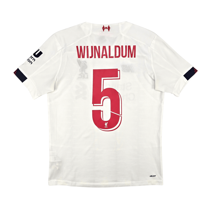 2019/20 Liverpool Away Football Shirt (S) New Balance 5 Wijnaldum - Football Finery - FF301731