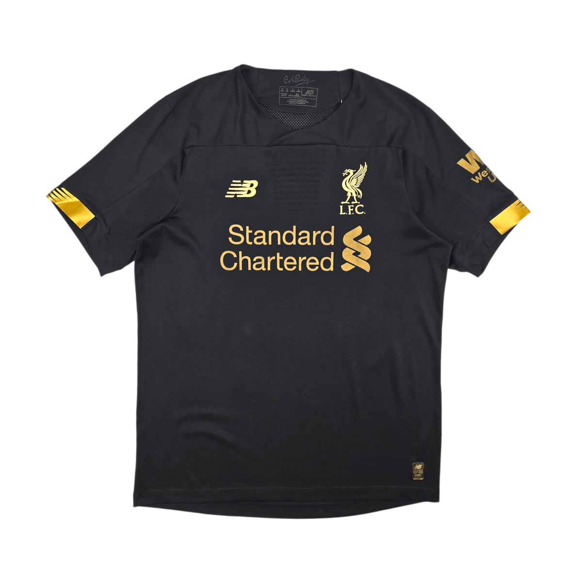 2019/20 Liverpool Goal Keeper Football Shirt (M) New Balance 1 A.Becker - Football Finery - FF303300