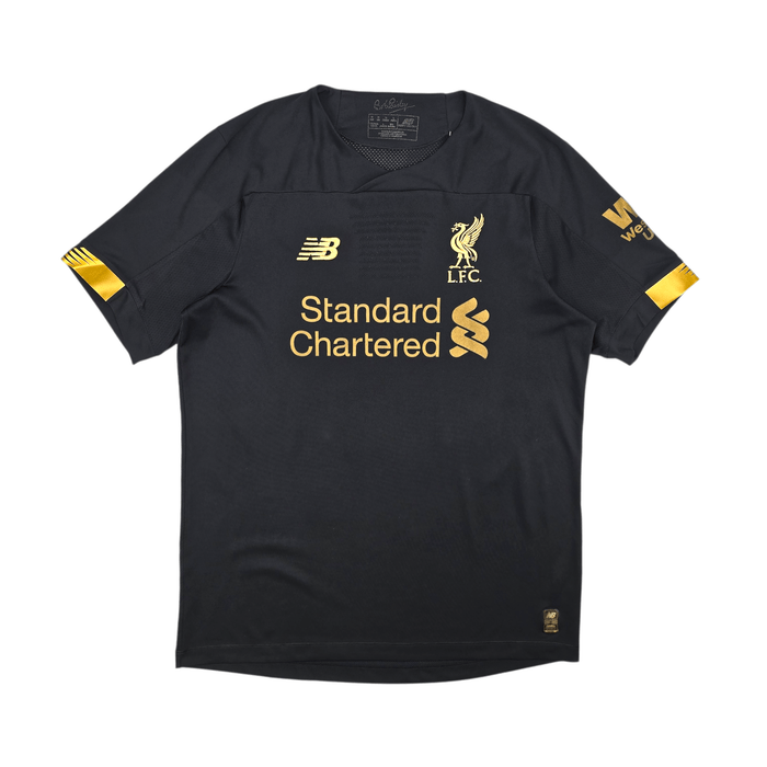 2019/20 Liverpool Goal Keeper Football Shirt (M) New Balance 1 A.Becker - Football Finery - FF303300