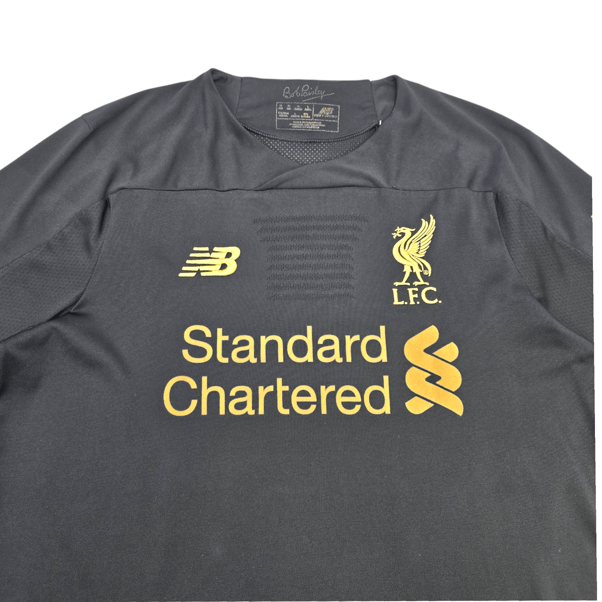 2019/20 Liverpool Goal Keeper Football Shirt (M) New Balance 1 A.Becker - Football Finery - FF303300