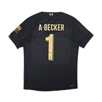 2019/20 Liverpool Goal Keeper Football Shirt (M) New Balance 1 A.Becker - Football Finery - FF303300