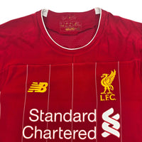 2019/20 Liverpool Home Football Shirt (M) New Balance #4 Virgil - Football Finery - FF204328