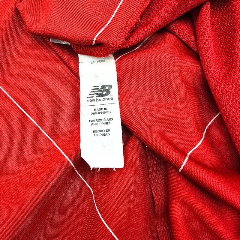 2019/20 Liverpool Home Football Shirt (M) New Balance #4 Virgil - Football Finery - FF204328
