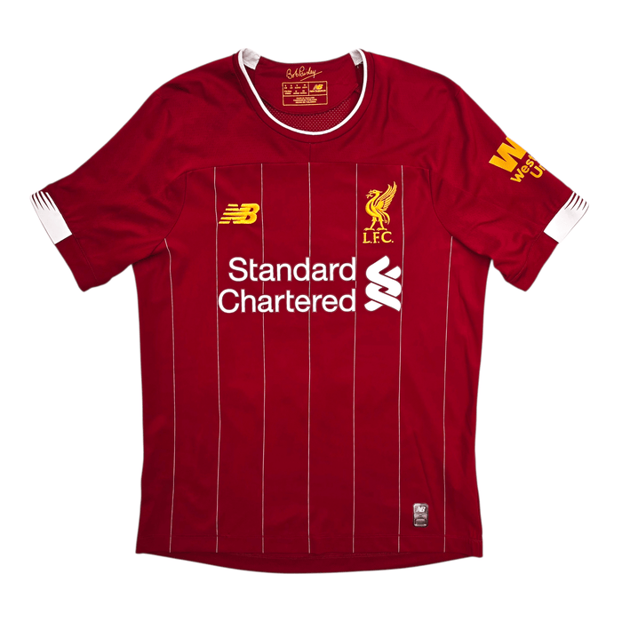 2019/20 Liverpool Home Football Shirt (S) New Balance 18 Minamino - Football Finery - FF303701