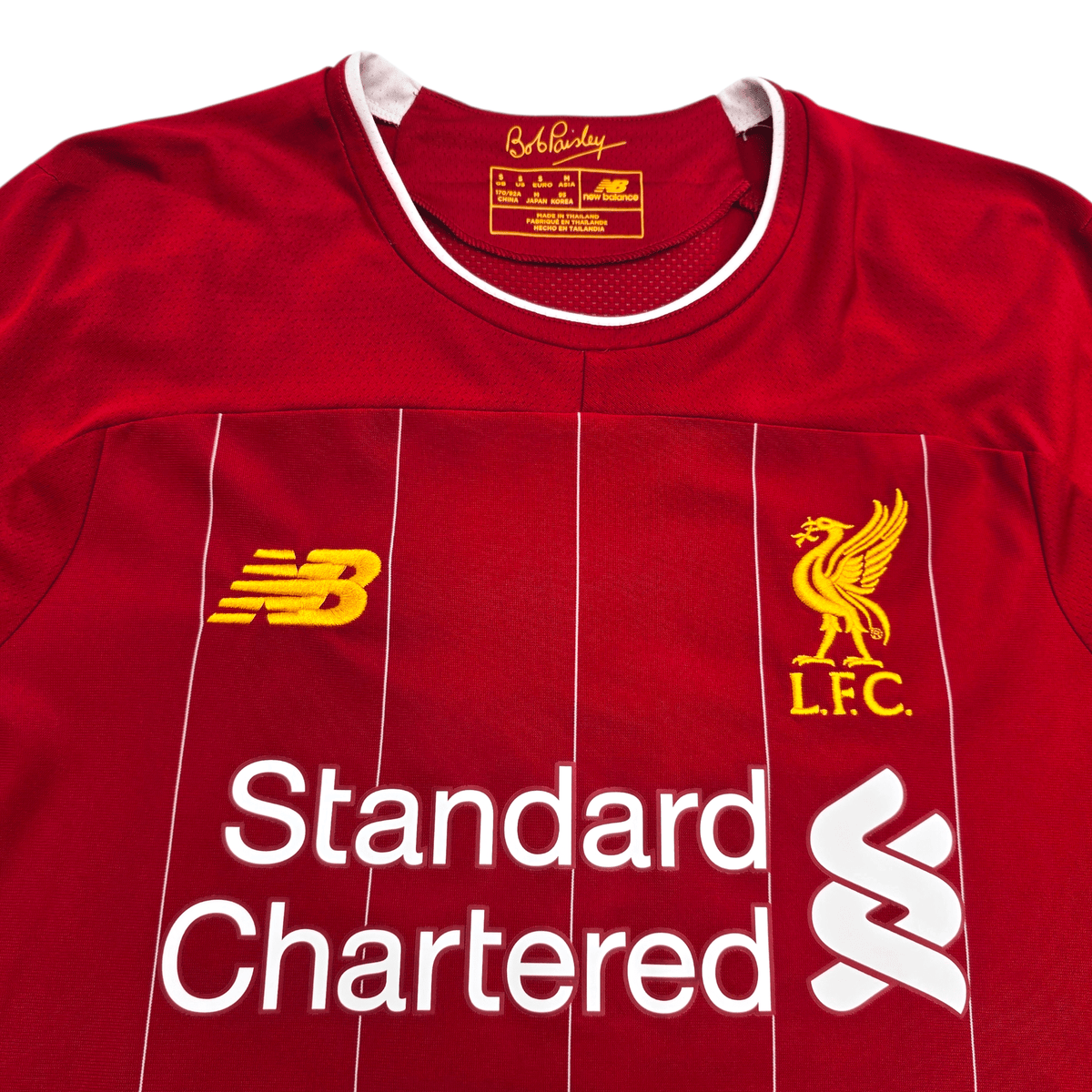2019/20 Liverpool Home Football Shirt (S) New Balance 18 Minamino - Football Finery - FF303701