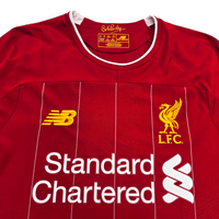 2019/20 Liverpool Home Football Shirt (S) New Balance 18 Minamino - Football Finery - FF303701