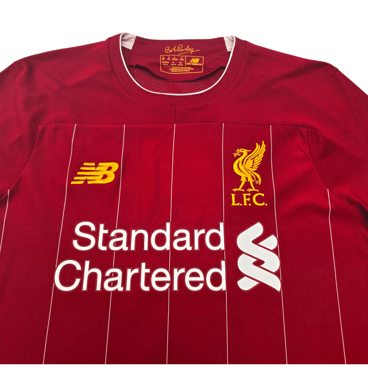 2019/20 Liverpool Home Football Shirt (S) New Balance 9 Firmino - Football Finery - FF303979