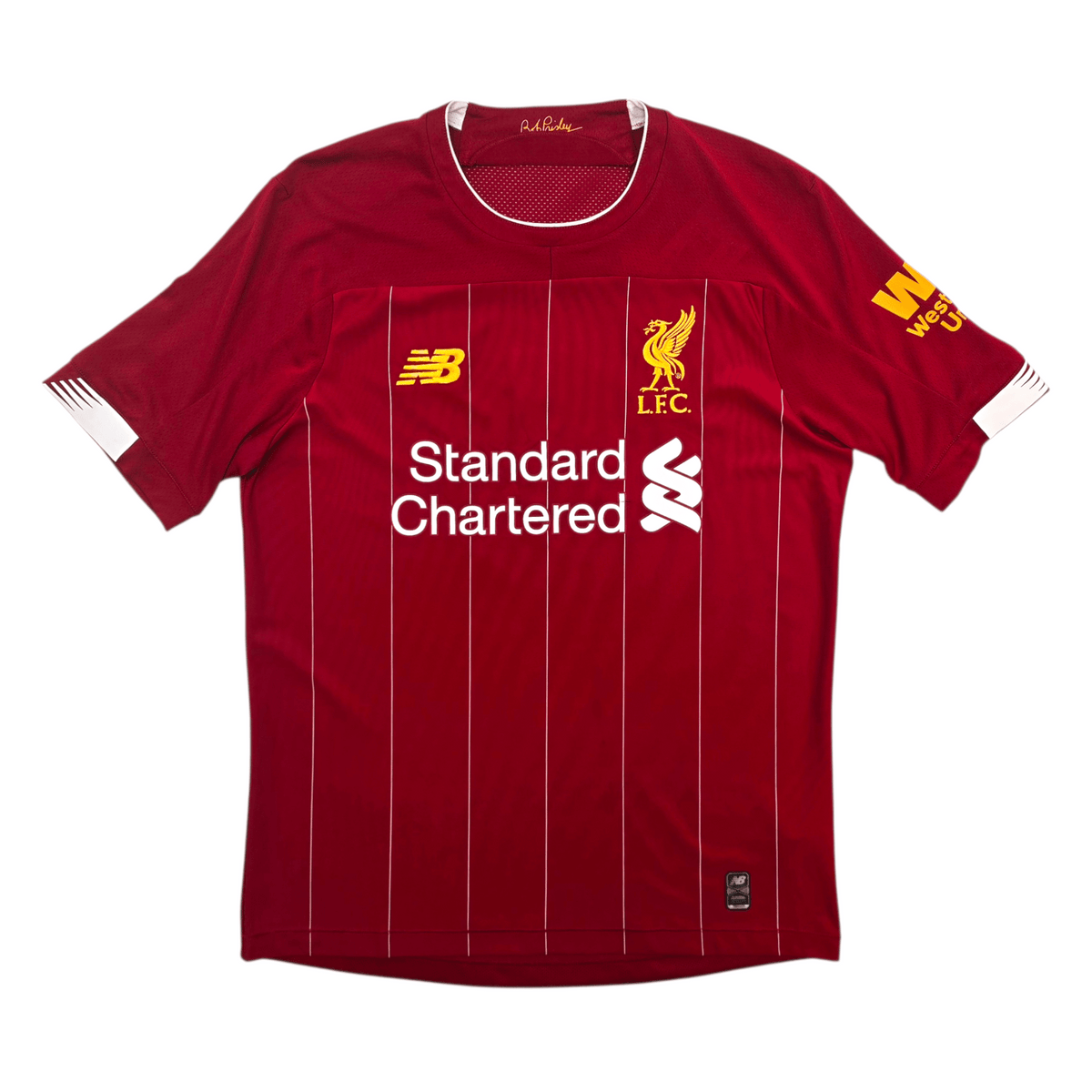 2019/20 Liverpool Home Football Shirt (S) New Balance 9 Firmino - Football Finery - FF303979