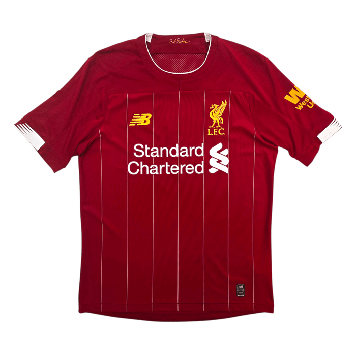 2019/20 Liverpool Home Football Shirt (S) New Balance 9 Firmino - Football Finery - FF303979
