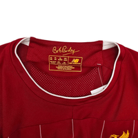 2019/20 Liverpool Home Football Shirt (XL) New Balance 4 Virgil - Football Finery - FF301087